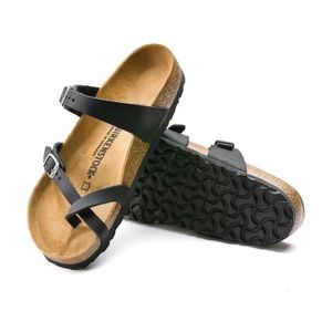 BIRKENSTOCK Mayari Sandal Oiled Leather - Black